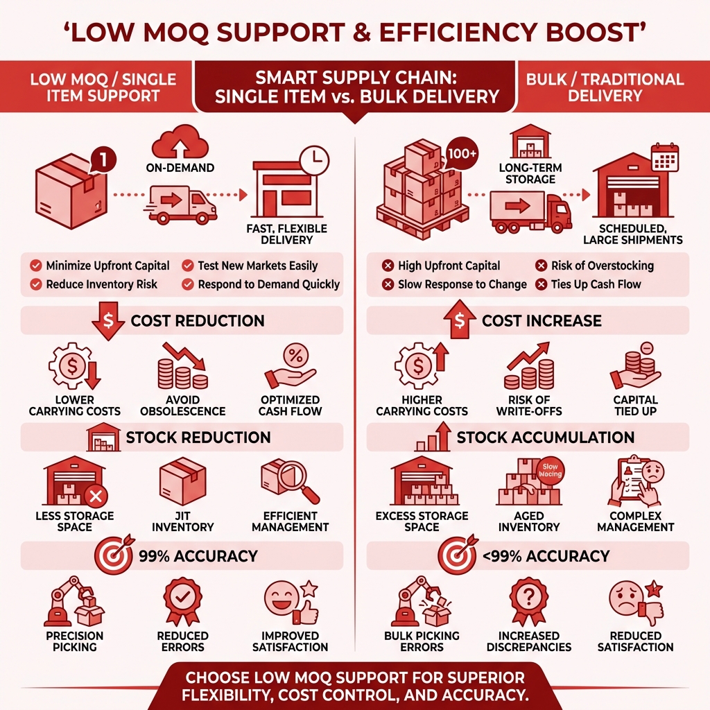 Low MOQ Support